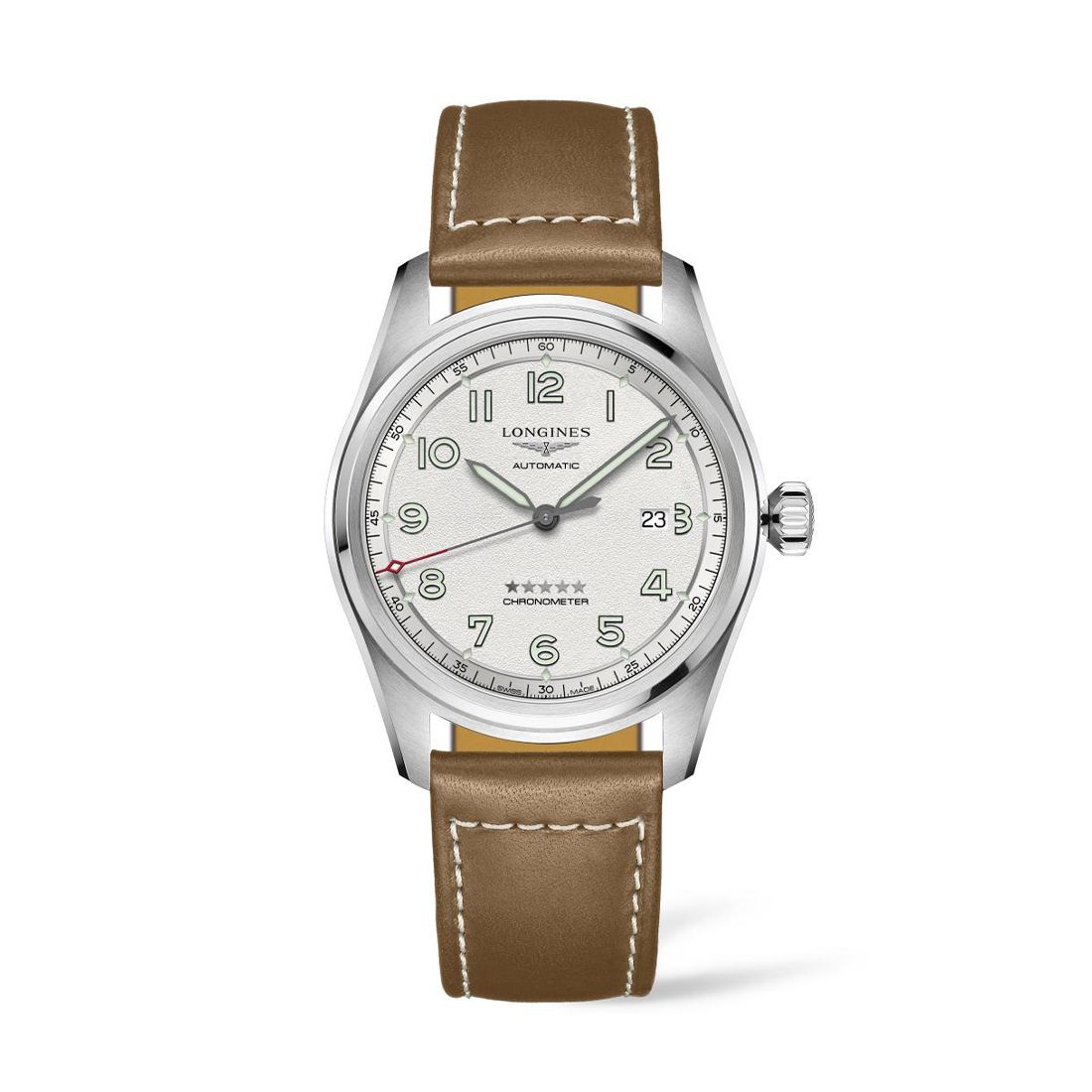 The Pioneer Spirit Lives On
Legendarische pioniers vertrouwden op Longines tijdens hun ontdekkingsreizen te land, ter zee en in de lucht. Het merk met de gevleugelde zandloper gebruikte haar rijke verleden als inspiratiebron voor het ontwerp van de unieke Longines Spirit collectie.